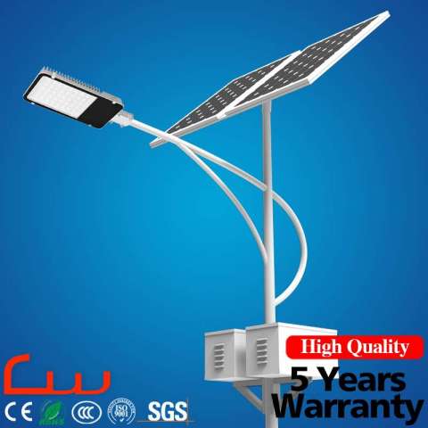 80000 Hours Life Time 130lm/W IP65 Ce RoHS LED Solar Street Light